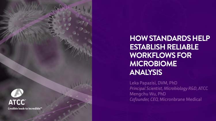 How Standards Help Establish Reliable Workflows for Microbiome Analysis