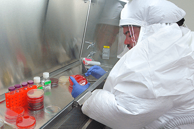 research in action, scientists, people at work, ATCC fermentor, growing microbes