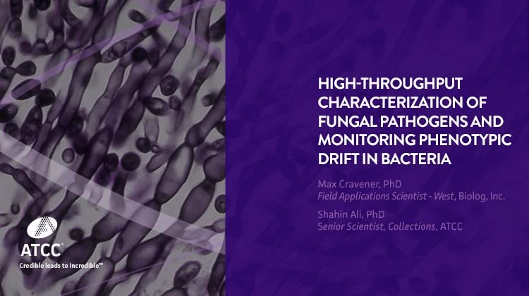 High-throughput Characterization of Fungal Pathogens and Monitoring Phenotypic Drift in Bacteria