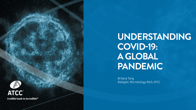 Understanding COVID-19: A Global Pandemic webinar overlay image