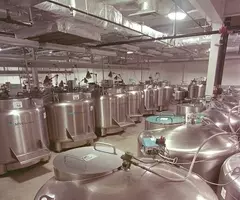 Storage room of Biorepository Nitrogen Tanks